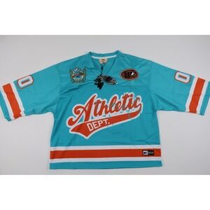 Watson Football Jersey Athletic Dept Teal Orange Size M NWT $150